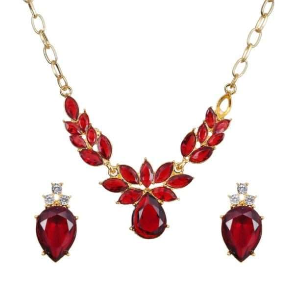 Red Crystal Necklace