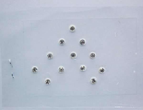 White Bindis