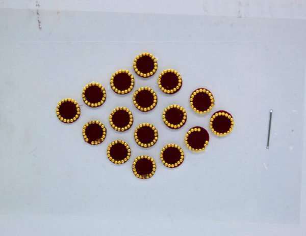Maroon Bindis
