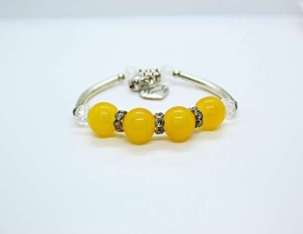 Yellow Beads Bracelet