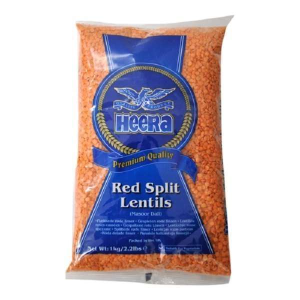 Heera Red Lentils Split