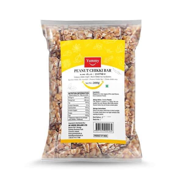 Yummy Peanut Chakki Bar