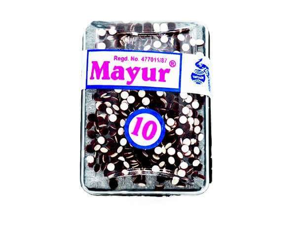 Mayur Maroon Bindi