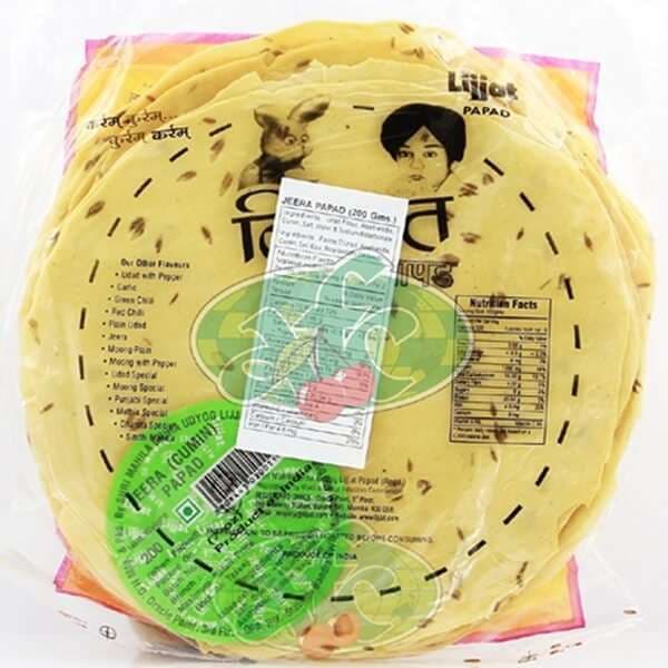 Lijjat Zera Papad