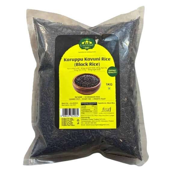 Lakshmi Karuppu Kavuni Rice
