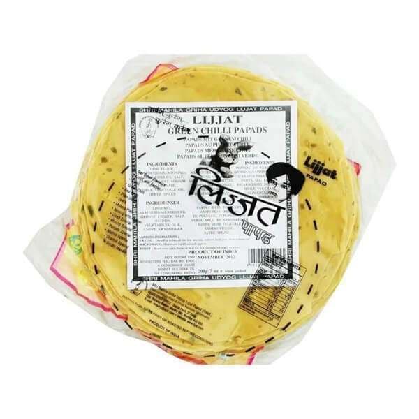 Lijjat Green Chilli Papad