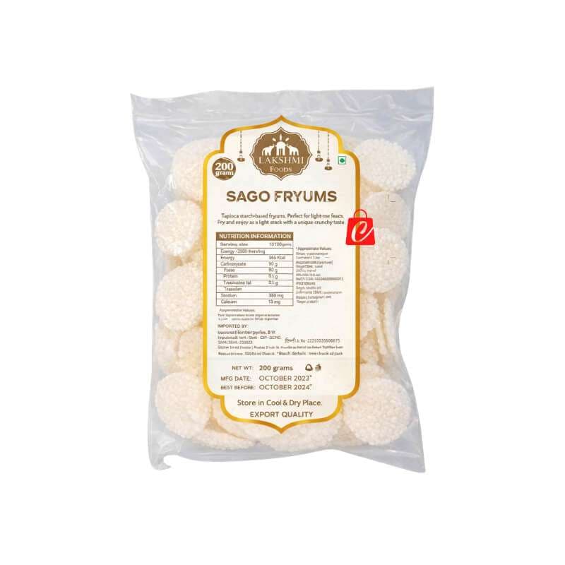 Lakshmi Sago Fryums