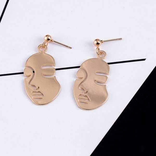 Face Drop Earring