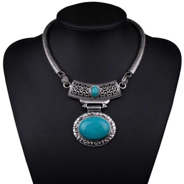 Turquoise Choker Necklace
