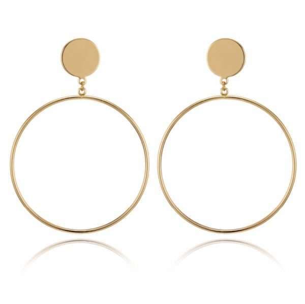 Hollow Hoop Earring