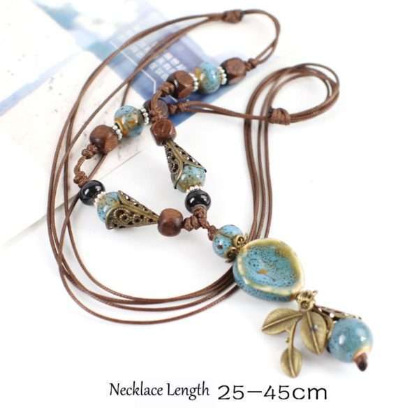 Ceramic Pendant Necklace