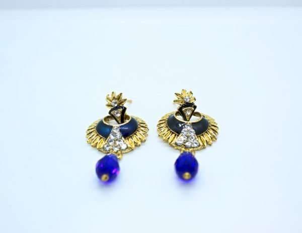 Blue Drop Earring