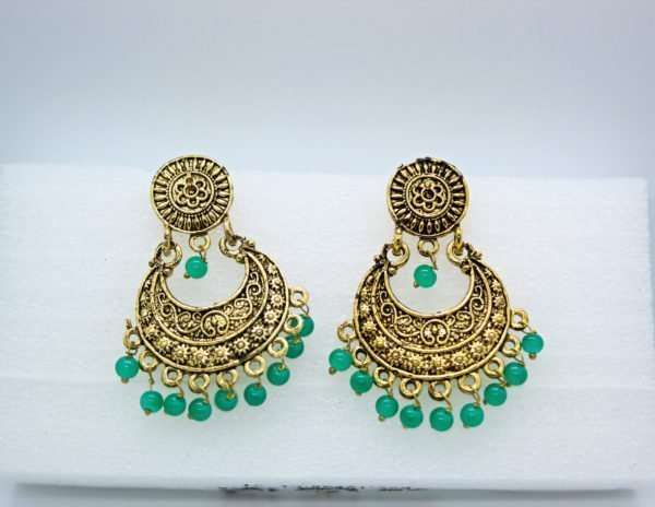 Beads Tassel Drop Earring