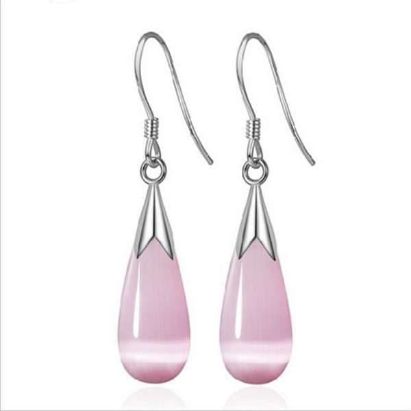 Opal Dangle Earring