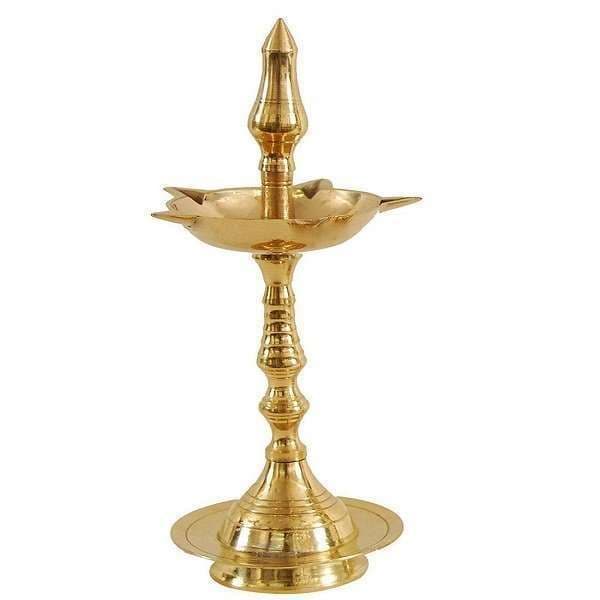 Ornamental Brass Lamp