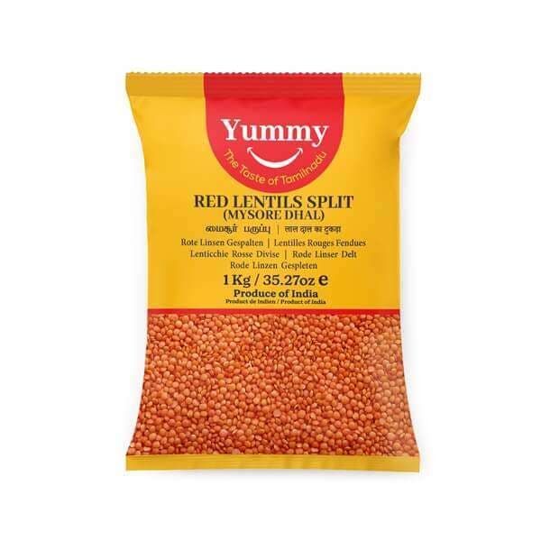 Yummy Red Lentil Split