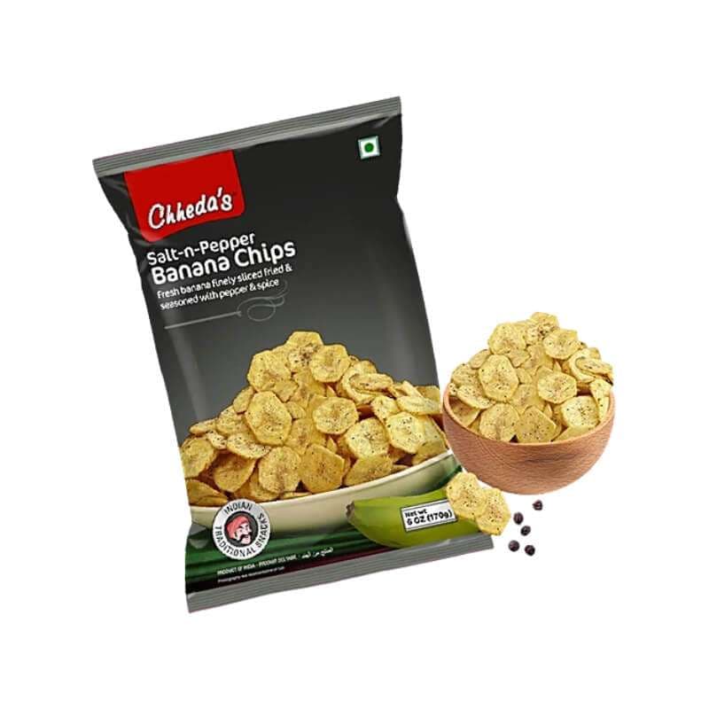 Chheda's Banana Salt and Pepper Chips